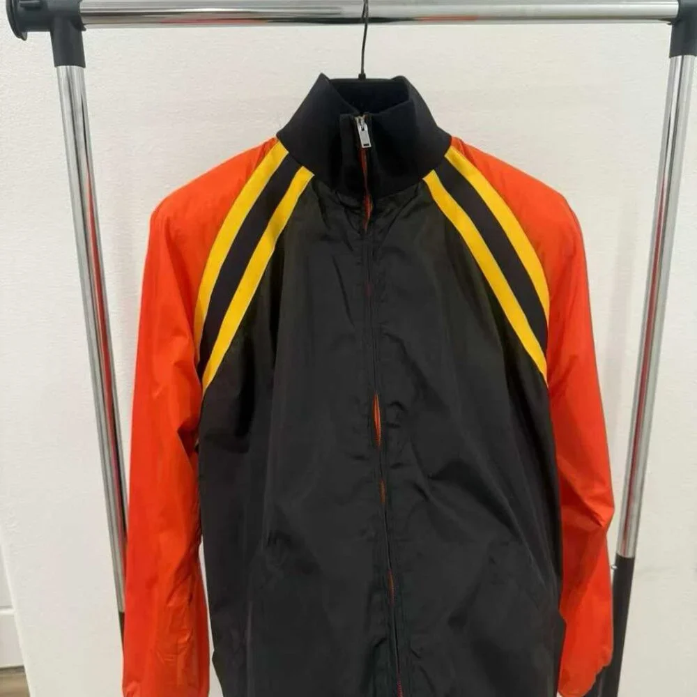 NWT Authentic Gucci GG Logo Striped Windbreaker